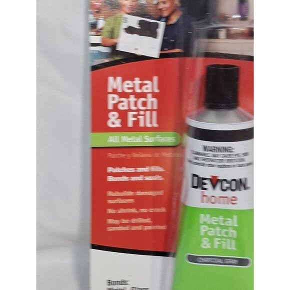 Devcon High Strength Gray Metal Patch & Fill 3 oz - Picture 2 of 5
